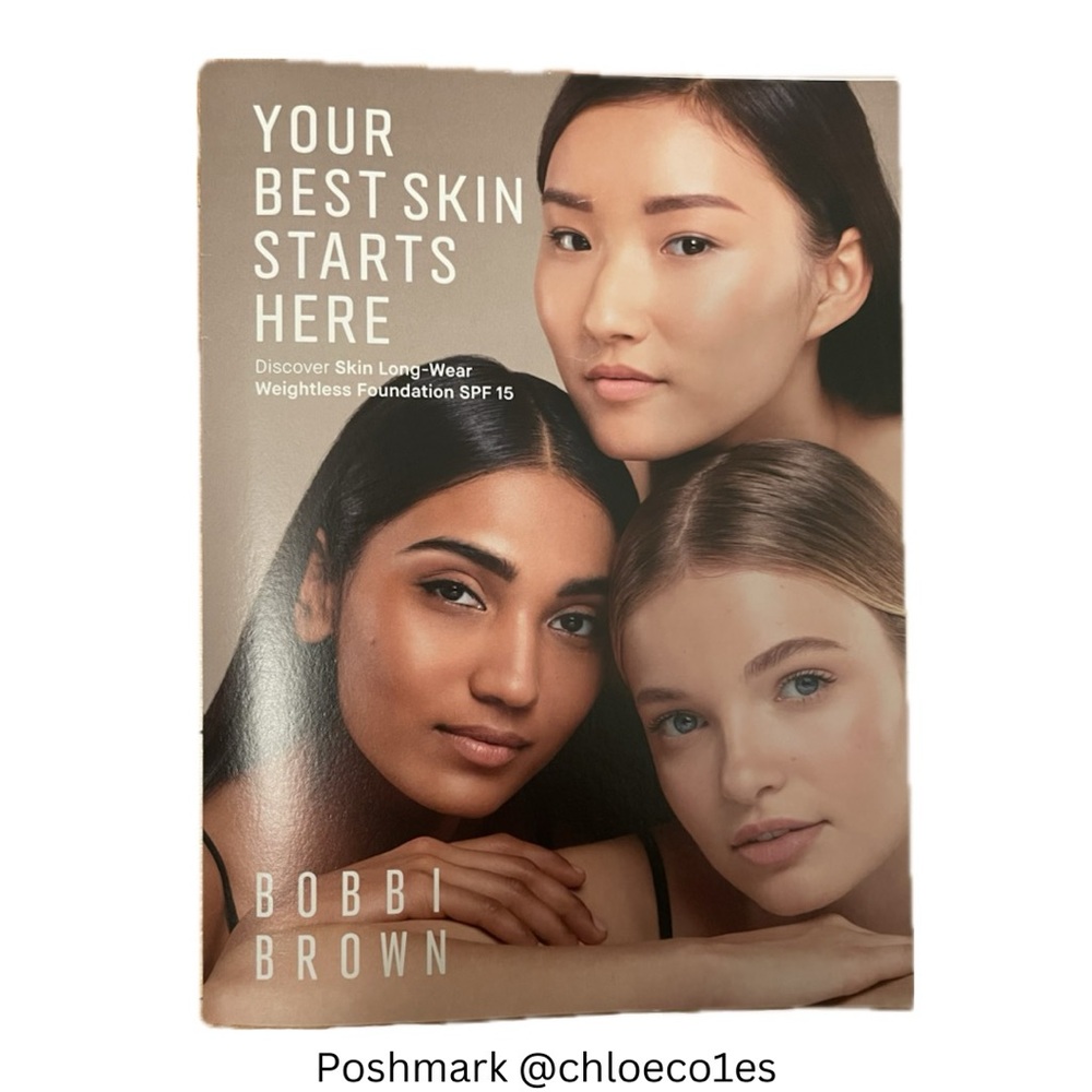 ❤️3/$10 Bobbi Brown Skin Long-Wear Weightless Foundation sample